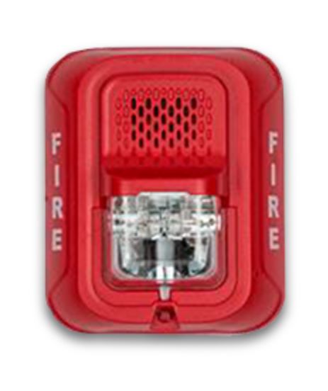 Sistemas de protección contra incendios con alarmas audio visuales
